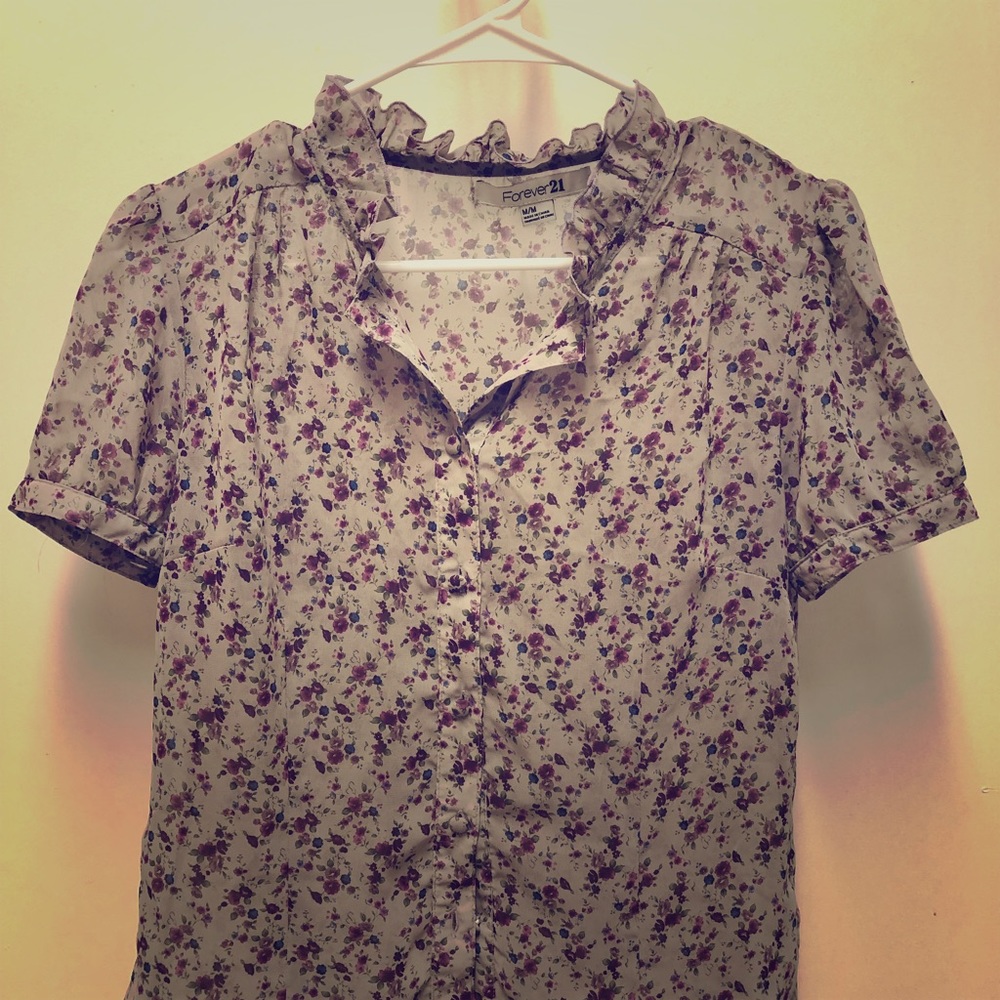 Forever 21 Floral Shirt